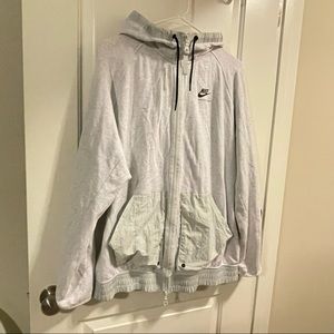 Nike international open front zip jacket size XXL